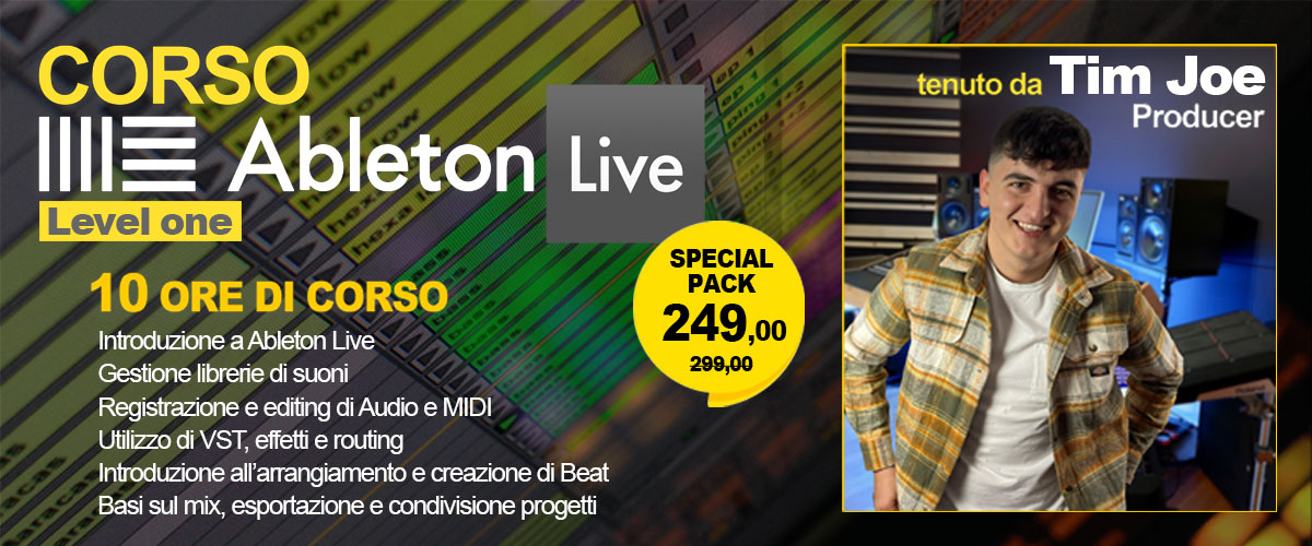 Corso Ableton Live Level one