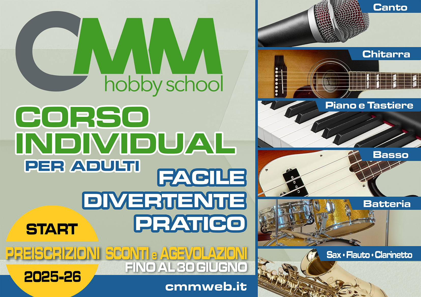 CMM Hobby School Preiscrizioni 2025